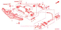 FEU ARRIERE (VFR1200FC/FD/FDC/FDD) pour Honda VFR 1200 F de 2012