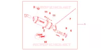 SILENCIEUX TITANE pour Honda VFR 1200 F de 2012