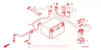BATTERIE pour Honda VFR 1200 DCT de 2012