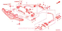 FEU ARRIERE (VFR1200FC/FD/FDC/FDD) pour Honda VFR 1200 DCT de 2012