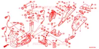 SILENCIEUX D'ECHAPPEMENT pour Honda VFR 1200 DCT de 2012