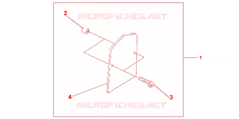 EMBLEME DOSSERET Honda MOTO 750 VT 2012  VT750SC