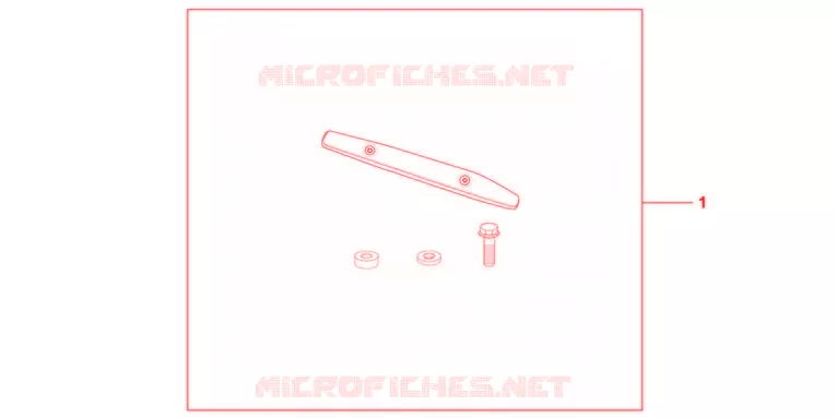GARNITURE ECHAPPEMENT ARGENT Honda SCOOTER 125 PCX 2012  WW125EX2C