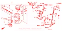 MAITRE CYLINDRE DE FREIN AVANT (XRE300A) pour Honda XRE 300 ABS de 2012