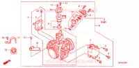 CORPS DE PAPILLON pour Honda XRE 300 de 2012