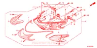FEUX ARRIERE pour Honda SH 125 SPECIAL de 2013