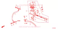 MAITRE CYLINDRE DE FREIN ARRIERE pour Honda SH 125 SPECIAL de 2013
