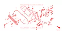SILENCIEUX D'ECHAPPEMENT pour Honda SH 125 SPECIAL de 2013
