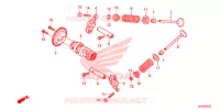 ARBRE A CAMES   SOUPAPE pour Honda SH 150 SPECIAL 5ED de 2013