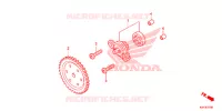 POMPE A HUILE pour Honda SH 150 SPECIAL 5ED de 2013