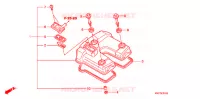 COUVRE CULASSE pour Honda XRE 300 ABS de 2010