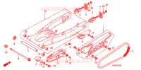 BRAS OSCILLANT pour Honda XRE 300 ABS de 2010