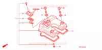 COUVRE CULASSE pour Honda XRE 300 ABS de 2010