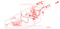 FEU ARRIERE pour Honda XRE 300 ABS de 2010