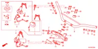 GUIDON   TE DE FOURCHE pour Honda XRE 300 ABS de 2010
