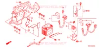 BATTERIE pour Honda XRE 300 3BR de 2011
