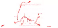 PEDALE pour Honda XRE 300 3LA de 2011