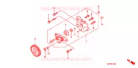 POMPE A HUILE pour Honda XRE 300 3LA de 2011