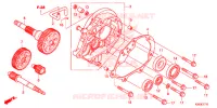 BOITE DE VITESSES pour Honda SH MODE 125 de 2014