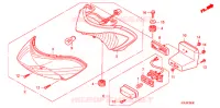 FEU ARRIERE pour Honda INNOVA 125 de 2007