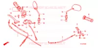 LEVIER DE GUIDON   CABLE   COMMODO pour Honda INNOVA 125 de 2007