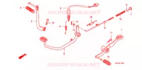PEDALE   KICK pour Honda INNOVA 125 de 2007