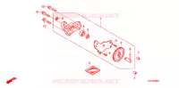 POMPE A HUILE pour Honda INNOVA 125 de 2007