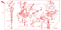 CARBURATEUR pour Honda INNOVA 125 de 2009