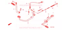 PEDALE   KICK pour Honda INNOVA 125 de 2009