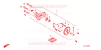 POMPE A HUILE pour Honda INNOVA 125 de 2009