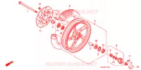 ROUE AVANT (2CH,5CH) pour Honda INNOVA 125 de 2009