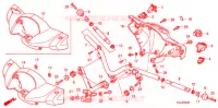 GUIDON   CARENAGE pour Honda INNOVA 125 de 2009