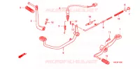 PEDALE   KICK pour Honda INNOVA 125 de 2009