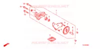 POMPE A HUILE pour Honda INNOVA 125 de 2009