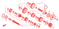 BOITE DE VITESSES pour Honda CB 1100 ABS de 2011