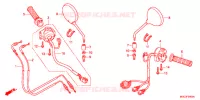 COMMODO   LEVIER   CABLE pour Honda CB 1100 ABS de 2011