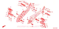 REPOSE PIED pour Honda CB 1100 ABS de 2011