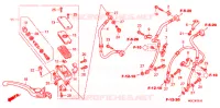 MAITRE CYLINDRE DE FREIN AVANT (CB1100A) pour Honda CB 1100 ABS de 2013