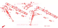 ARBRE A CAMES   SOUPAPE pour Honda CB 1300 SUPER FOUR de 2001