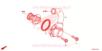 THERMOSTAT pour Honda CB 500 F WHITE de 2014