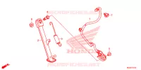 BEQUILLE pour Honda CB 500 F de 2014