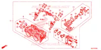 CORPS DE PAPILLON pour Honda CB 500 X ABS de 2014