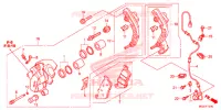 ETRIER DE FREIN AVANT pour Honda CB 500 X ABS de 2014