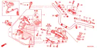 GUIDON   TE DE FOURCHE pour Honda CB 500 X ABS de 2014