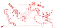 LEVIER DE GUIDON   CABLE   COMMODO pour Honda CB 500 X ABS de 2014