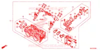 CORPS DE PAPILLON pour Honda CB 500 X ABS de 2014