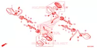 CLIGNOTANT pour Honda CB 500 X de 2013