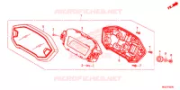 COMPTEUR pour Honda CB 500 X de 2013