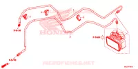 DURITE DE FREIN ARRIERE pour Honda CB 500 X ABS de 2013