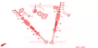 ARBRE A CAMES   SOUPAPE pour Honda CB 150 UNICORM DAZZLER de 2006